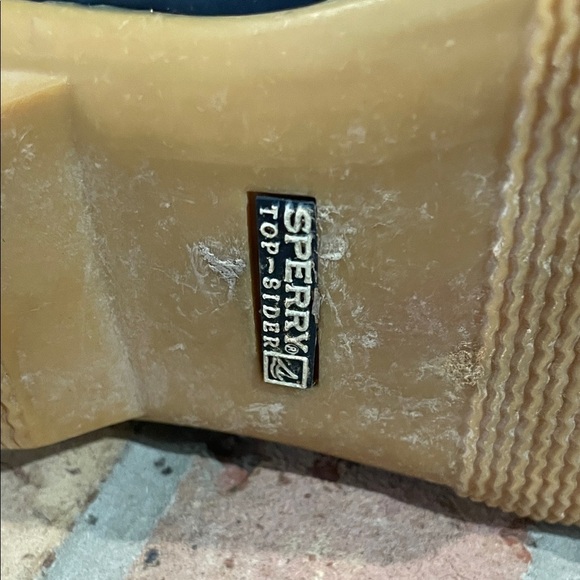Sperry Brown and Blue Duck Boots - Picture 7 of 8